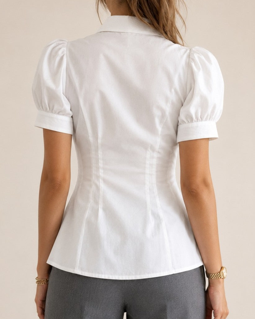 Luna Peplum Shirt