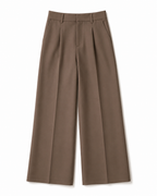 Mocha Muse Wide Leg Trousers