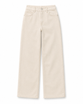 Ivory Wide Leg Denim