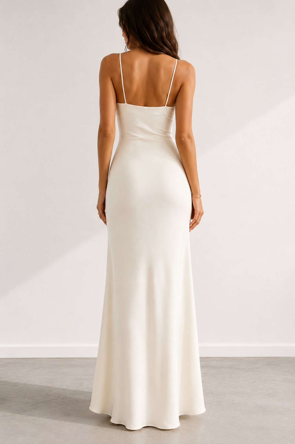 Women's V-Neck Slip Maxi Dress