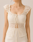 Ivory Tailored Maxi Set